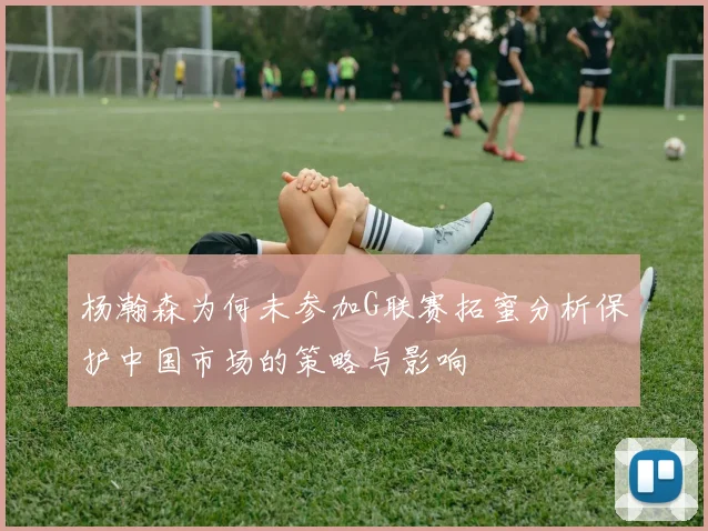 杨瀚森为何未参加G联赛拓蜜分析保护中国市场的策略与影响